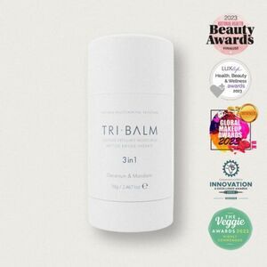 Formulae Prescott Tri Balm Stick 3 In 1 Facial Balm Cleanser Exfoliant NIB